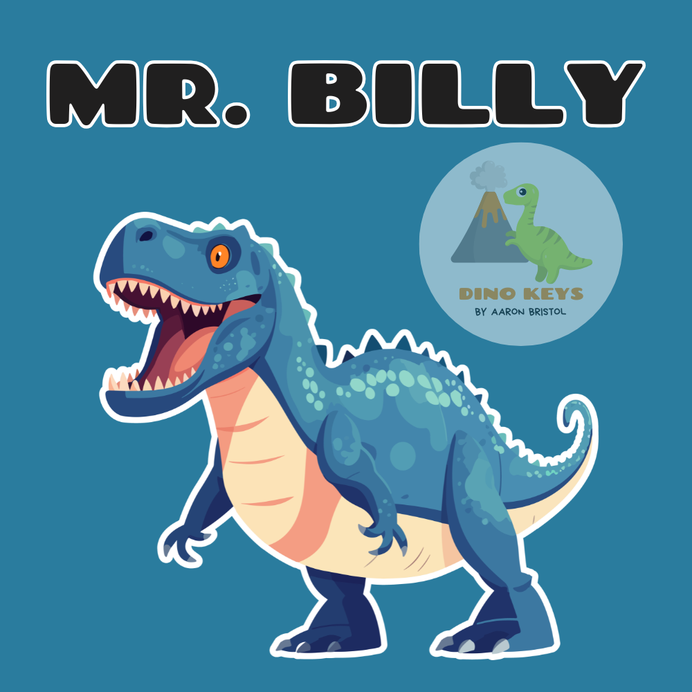 DINO KEYS Keychains - By Aaron Bristol