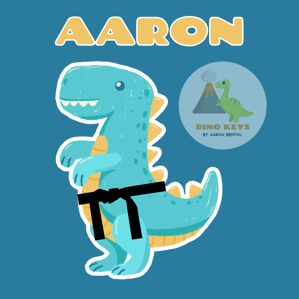 DINO KEYS Keychains - By Aaron Bristol