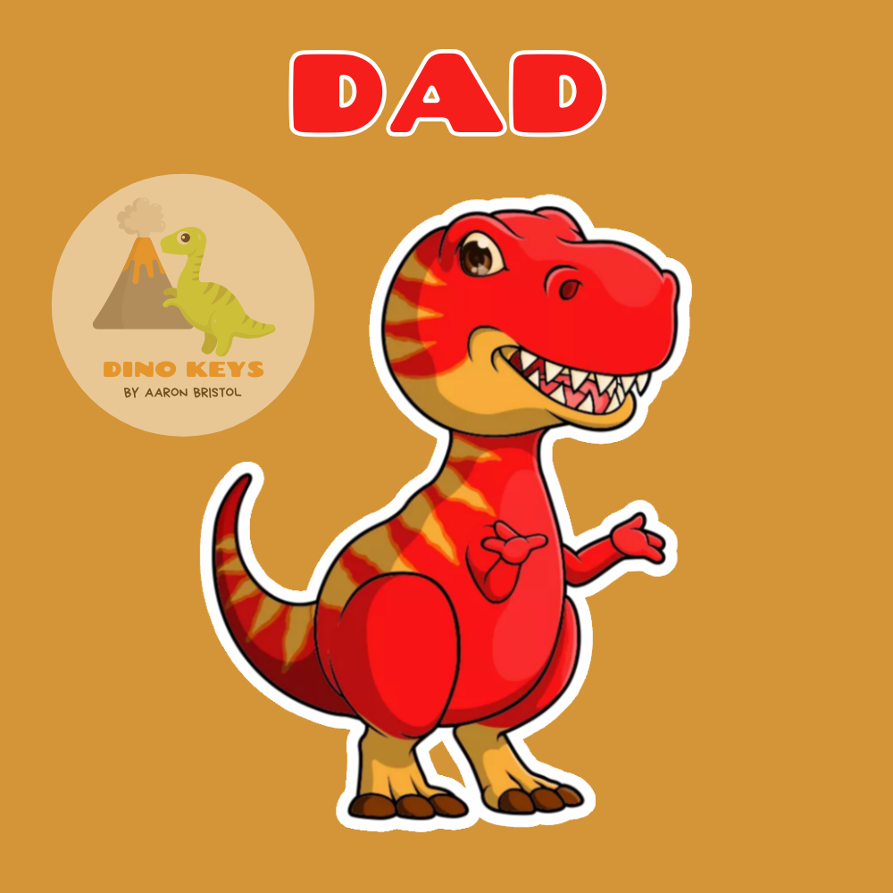 DINO KEYS Keychains - By Aaron Bristol