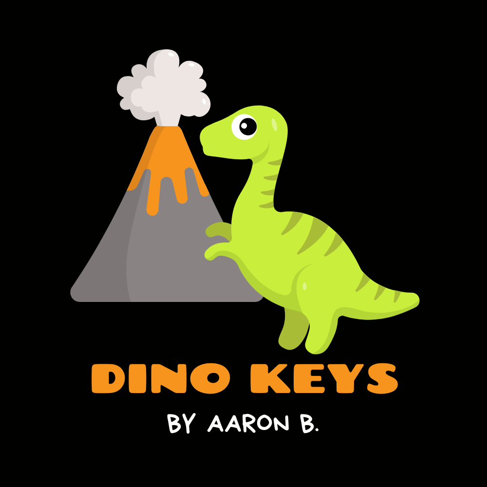 DINO KEYS Keychains - By Aaron Bristol